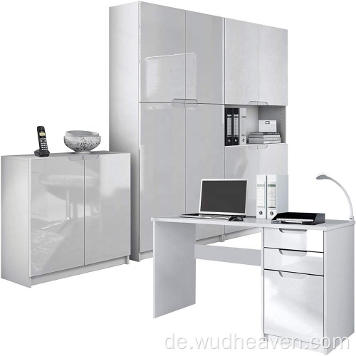 Hochglänzendes UV-Exekutive-Home-Office-Möbel-Set